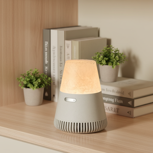 Diffuseur d'huiles essentielles portable rechargeable par USB KUANGXIANG, haut-parleur sans fil avec lumière nocturne à luminosité variable - Product Image 2