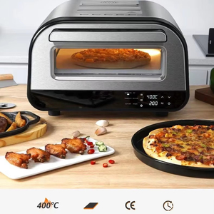 Forno Elettrico per Pizza da 12 Pollici, Digitale, per Pizza Napoletana, Sottile e Croccante, in Teglia, Stile New York, Surgelata - Product Image 1