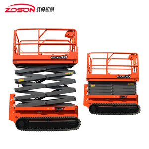 Plataforma Elevadora de Tijera Móvil Eléctrica con Certificación CE, Acero Inoxidable, Capacidad de Elevación de 450 kg, Rango de Carga de 6 a 14 m, Altura Máxima de 12.2 m - Product Image 2