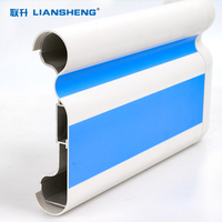 Main courantes en PVC et alliage d'aluminium au design moderne et écologique pour la sécurité des hôpitaux, barrières de protection LS-159, garde-corps anti-chute