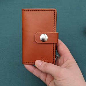 Tarjetero de cuero para tarjetas de visita, organizador creativo de tarjetas de visita para hombres y mujeres, tarjetero portátil. - Product Image 2