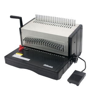<span class=keywords><strong>Perforateur</strong></span> électrique OFIS Es8708 et reliure à anneaux de livre A3 Machine à relier manuelle à peigne et à <span class=keywords><strong>fil</strong></span> - Product Image 1