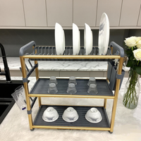 Gadget de cuisine égouttoir à vaisselle évier en aluminium égouttoir à vaisselle égouttoir à vaisselle pliable