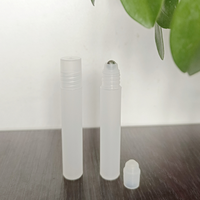 Flacon roll-on de 8 ml, flacon en plastique avec bille roulante, flacon de déodorant, fabrication en usine