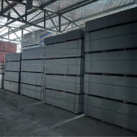 Panneau en fibrociment à bords carrés haute densité pour l'installation de systèmes de plafonds suspendus dans les immeubles de bureaux
