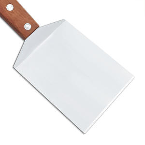 <span class=keywords><strong>Spatule</strong></span> <span class=keywords><strong>de</strong></span> cuisine robuste en acier inoxydable pour hamburgers, <span class=keywords><strong>spatule</strong></span> en métal pour poêle en fonte, gril et racloir <span class=keywords><strong>de</strong></span> plaque <span class=keywords><strong>de</strong></span> cuisson - Product Image 6
