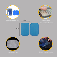 KB KB-2151 Nouveaux coussinets de gel conducteurs abdominaux en hydrogel adhésif personnalisés ODM/OEM 2025 avec contrôle de la minuterie pour EMS corporel à brancher