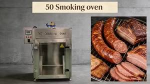 Horno Ahumador Comercial <span class=keywords><strong>de</strong></span> Alto Rendimiento para Carne, Pescado y Salchichas - HJ-YXJ50 - Product Image 4