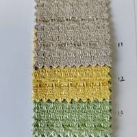Tissu Tweed Léger 410g/m 100T Teint en Fil Laine/Polyester Toutes Saisons avec Fil Métallique Scintillant à Paillettes Magnifiques