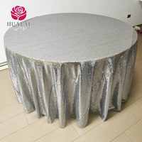 S032 -120 132 Rond Bleu Marine Vert Or Rose Argent Gris Blanc Noir Couleur Sequin Ronde Rectangle Nappe