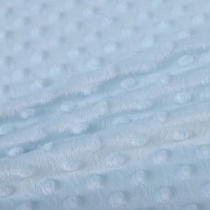 Super Vente Tissu Minky à Pois Uni en Polaire de Polyester à Poils Courts Ultra Doux avec Impression Personnalisée pour Couverture - Product Image 6