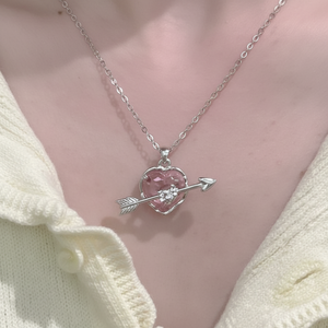 Trending Vintage oro rosa farfalla fiori ciondolo collane vendita calda gioielli raffinati per le donne e le ragazze all'ingrosso - Product Image 1