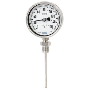 Thermomètre WiKA 0 à 160°C en acier inoxydable pour usage industriel - Product Image 1