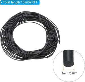 1Mm Đường Kính Tùy Chỉnh Nhiệt Độ Cao Chịu Mài Mòn Ép Đùn Vòng Miếng Bọt Biển Con Dấu Cao Su Silicone Bọt Con Dấu Dải Cho Công Nghiệp Sử Dụng - Product Image 2