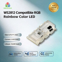 LED SMD RVB adressable 4020 intégré avec IC WS2812/SK6812 pour matrice LED DIY et éclairage d'ambiance