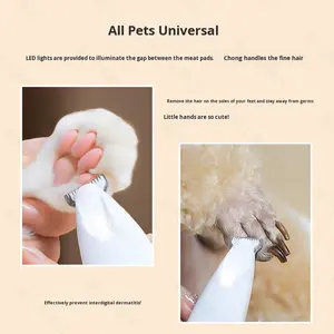 Cortapelos <span class=keywords><strong>para</strong></span> <span class=keywords><strong>Perros</strong></span> y Gatos, Herramienta Mágica Exclusiva <span class=keywords><strong>para</strong></span> Mascotas <span class=keywords><strong>para</strong></span> Recortar el Pelo de las Patas de Gatos, Cortadora Eléctrica Silenciosa <span class=keywords><strong>para</strong></span> el Cuidado del Pelo de las Patas - Product Image 5