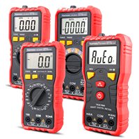 Mini Portable Multimetro numérique professionnel électricien Dattery compteur de tension testeur de résistance multimètre numérique intelligent