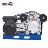 SHENYUAN 1.5HP 1.1KW Piston Petit Compresseur D'air Portable Tête BASE PLAQUE COMPRESSEUR D'AIR