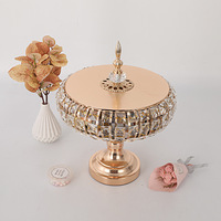 Miroir européen réservoir de stockage maison table basse bureau luxe rétro boîte de rangement salon luxe ornements décoratifs