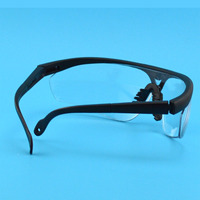 Lunettes de sécurité élégantes avec monture en nylon, verres en polycarbonate anti-buée, anti-poussière, pour la protection des yeux dans le secteur industriel