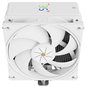 Nuevo Thermalright AssassinX 120 R DIGITAL blanco 4 tubos de calor <span class=keywords><strong>CPU</strong></span> pantalla Digital radiador de refrigeración por aire para AMD LGA1200 - Product Image 1