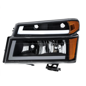 AURON 2004-2012 Chevrolet Colorado Auto Headlight Kit-White 6000K 6000 Lumens <b>12V</b> 55W <b>Plug</b> Play New 1-Year Lamp Light - Product Image 3