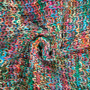 Pullover Casual da <span class=keywords><strong>donna</strong></span> con scollo a V <span class=keywords><strong>taglie</strong></span> <span class=keywords><strong>forti</strong></span> maglione lavorato a maglia con Design rotto per l'autunno e l'inverno - Product Image 4