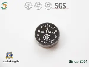 Henli Max CR24773.0V一次リチウム電池二酸化マンガンリチウムボタン電池家庭用電化製品インテリジェント産業