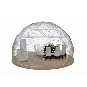 Camp Star Sky <b>Tent</b> Dome <b>Tent</b> 6-8 Person Transparent Geometric Structure Outdoor Camping Restaurant Use - Product Image 2