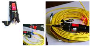 Localizador Visual de Falhas (VFL), Red Light Pen 20 mW Fiber Optic Cable Tester Medidor com <span class=keywords><strong>2</strong></span>.5mm conector - Product Image 6