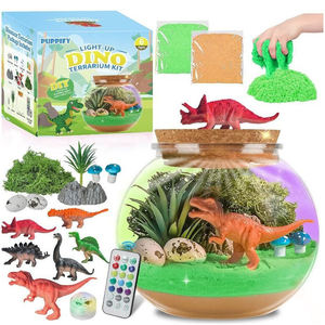 Bouteille miniature DIY pour paysage miniature, jouet sirène, licorne, dinosaure, décor lumineux pour la maison, artisanat de motricité fine, cadeau pour enfants - Product Image 3