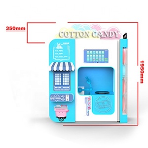 Factory Outlet Cotton Candy Craze Nueva venta Operación desatendida Comercial Multi sabores Flor Automática Cotton Candy Vending M - Product Image 5