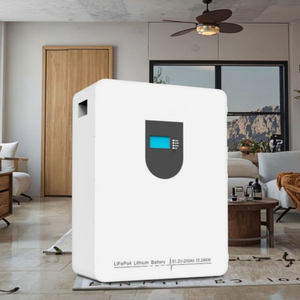 Système de stockage d'énergie domestique LFP, batterie avec garantie de 10 ans, 100Ah/200Ah/300Ah, Lithium Fer Phosphate, solaire, 5-10kW, montage mural - Product Image 1