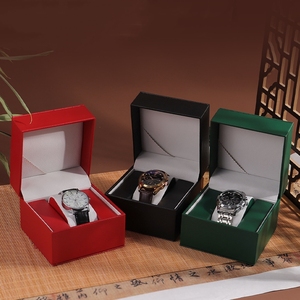 Boîte à montres de haute qualité, boîtes à montres de luxe simples, boîte cadeau pour montre, vente en gros disponible - Product Image 3