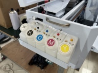Printer DTF Desktop A3 30cm Single F1080 XP600 Printhead Kecepatan Tinggi Mesin Cetak Kaos