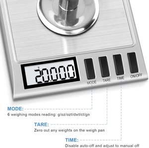 50g 0.001g Display Lcd portatile Mini bilance digitali gioielli medicinali digitale bilancia peso milligrammo - Product Image 4