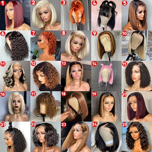 Glueless ngắn <span class=keywords><strong>Bob</strong></span> tóc giả tóc con người Trinh Nữ Nguyên Việt tóc mượt thẳng tóc giả tóc con người cho phụ nữ da đen lớp biểu bì phù hợp - Product Image 3