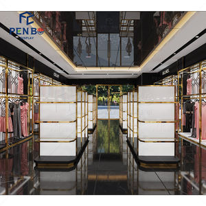 Exhibidores de Pared para Tiendas de Ropa, Muebles de Boutique, Tiendas de Artículos para el Hogar de Diseño Moderno - Product Image 1