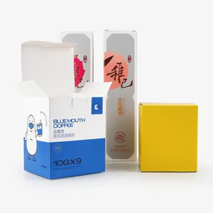 カスタムロゴ印刷ギフト包装クラフト段ボールカスタム紙箱化粧紙包装箱