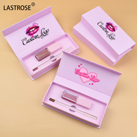 2 en 1 Ensemble de lèvres imperméables longue durée Liner rétractable Brillant à lèvres mat Rouge à lèvres liquide Private Label Lip Gloss Kit