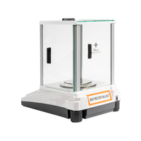 Balance de laboratoire LCD haute précision HUAZHI 100g/1mg avec coque inférieure en alliage d'aluminium, personnalisable OEM, balance pour bijoux
