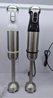 Mixeur Plongeant Électrique Haute Puissance 500-1500W en Acier Inoxydable avec Contrôle de Vitesse Continu, Hachoir Domestique avec Bol de 600-800ML