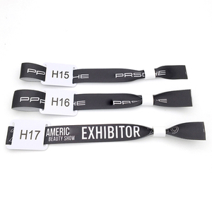 Polyester dây buộc tùy chỉnh băng dệt băng tay cho các sự kiện cho đám cưới thẻ tốt nghiệp tùy chỉnh Silicone Vòng đeo tay - Product Image 6