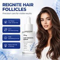 Vente en gros d'usine, sérum capillaire personnalisé avec logo, Redensyl Procapil, favorise la repousse rapide, renforce les racines, compte-gouttes 30 ml