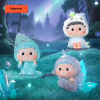 Heyone OZAI Mini la série d'aventures à capuche, jouets en boîte aveugle, figurines d'action d'anime kawaii, boîte mystère surprise, poupées, cadeau pour filles