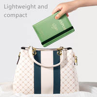 Porte-passeport en cuir PU personnalisé promotionnel, portefeuille de voyage RFID, porte-passeport, nouveaux cadeaux d'affaires, coffret cadeau exécutif