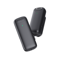 Microphone cravate sans fil J11 avec étui de charge, nouveau produit très vendu, haute qualité, longue durée de vie de la batterie, pratique et compact