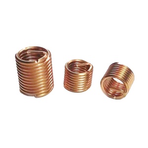 Insert de vis en laiton naturel de taille M10 pour fixation, marque <span class=keywords><strong>Xi</strong></span> <span class=keywords><strong>Yang</strong></span> <span class=keywords><strong>Yang</strong></span>, ST6*1*1.5D, certifié ISO9001, métrique, en carton - Product Image 1