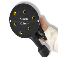 Lijadora Orbital Aleatoria Neumática sin Rieles BF de 5'' (125mm) con Velocidad Variable y Gancho y Bucle para Pulido de Coches