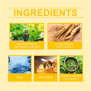 Huile thermique pour hommes la plus vendue, au venin d'abeille et à la vitamine E, nourrissante pour le renforcement musculaire pectoral et l'huile chauffante pour le corps contre la gynécomastie - Product Image 4